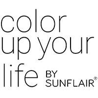 COLOR UP YOUR LIFE BY SUNFLAIR logo