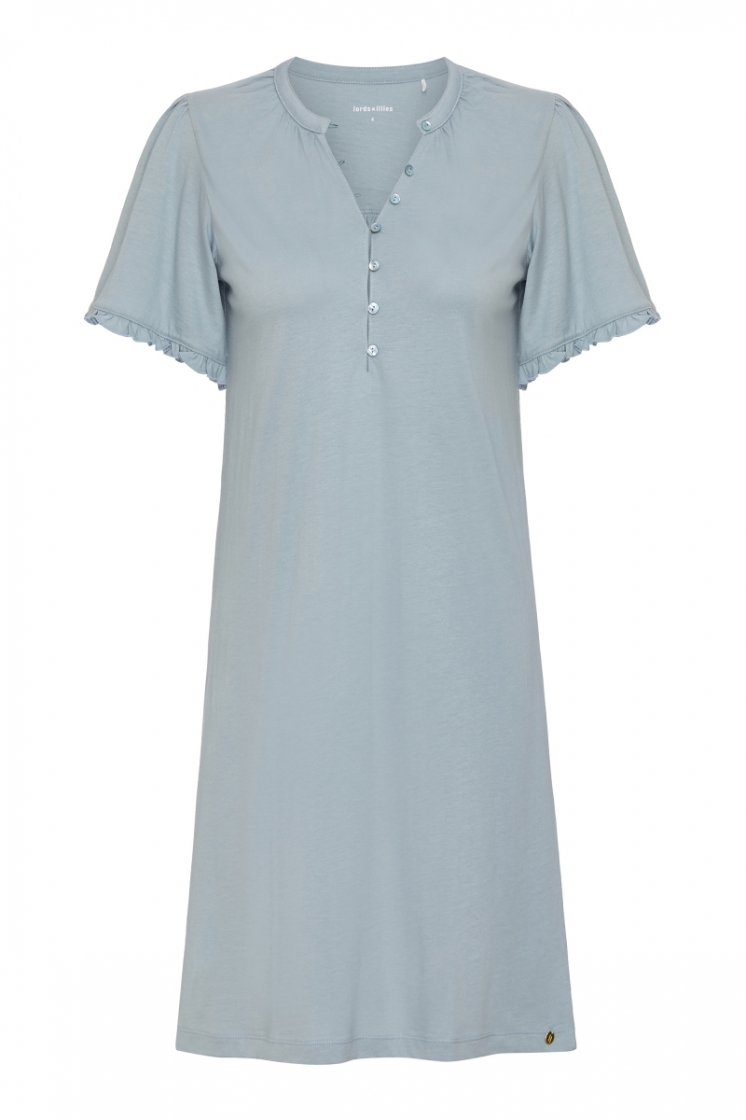 Z - Jersey cotton stretch 800 grijsblauw