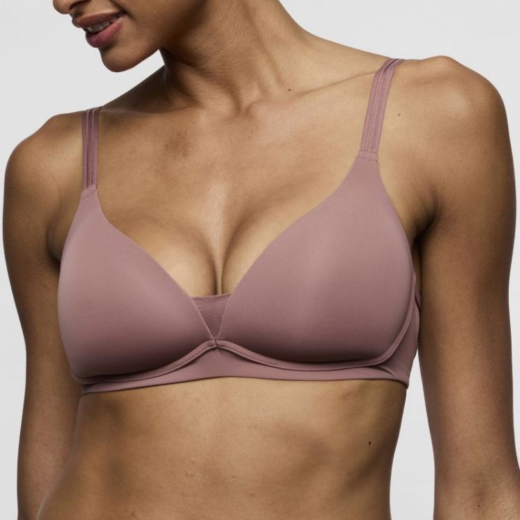 LOUIE SAT satin taupe